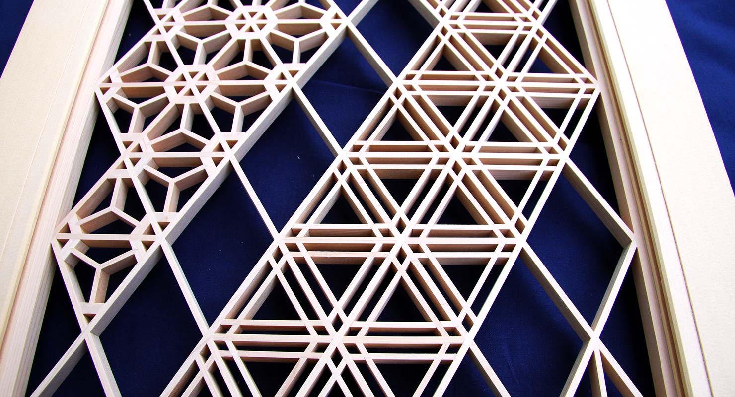 Kumiko latticework